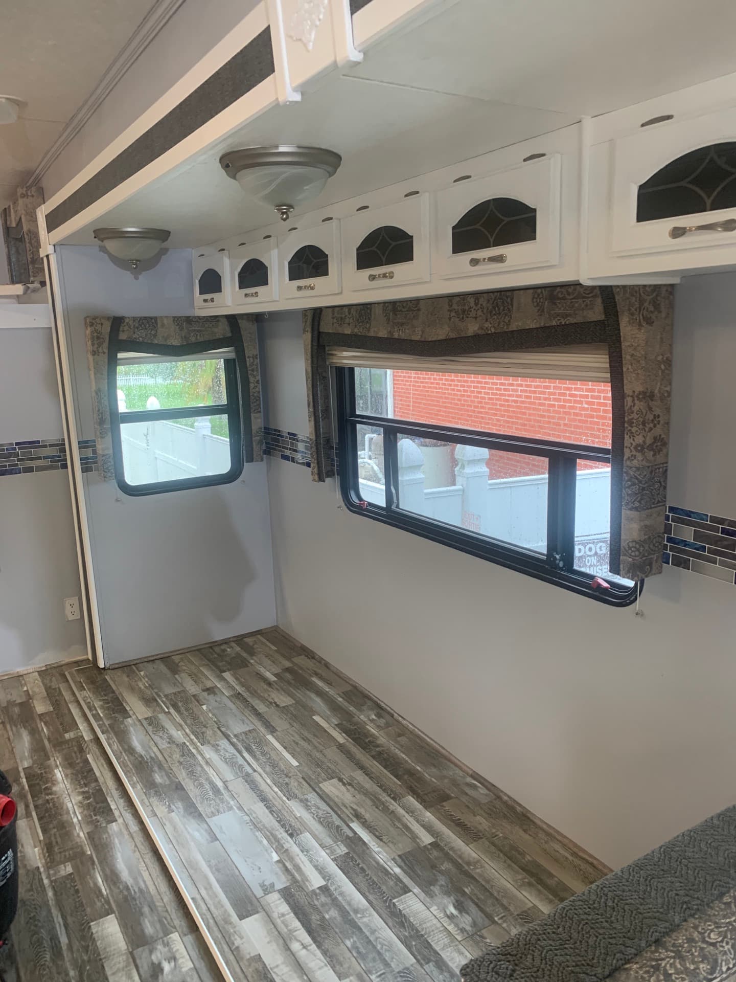 Custom RV interior renovation